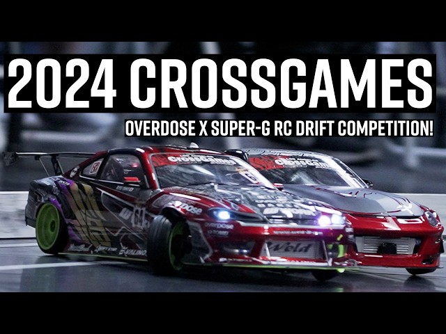 RWD RC DRIFT COMPETITION! // 2024 Crossgames Overdose X Super-G RC