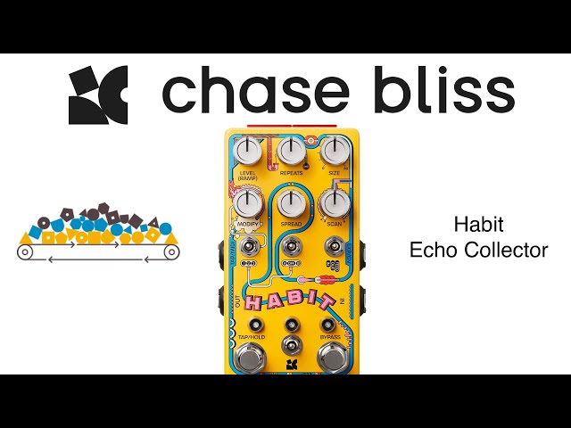 The Chase Bliss Habit. A frippertronics dream in a box ! (Demo on