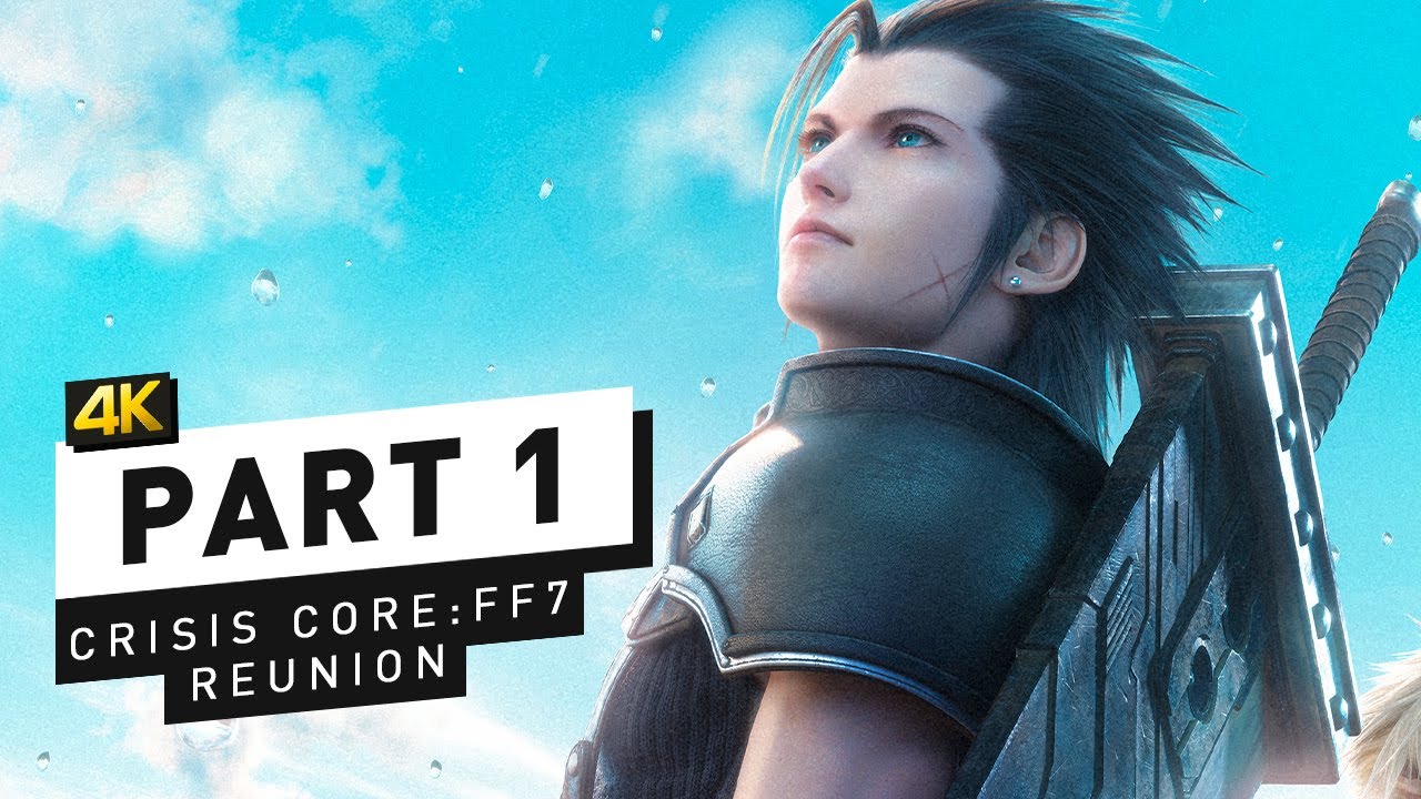 Crisis Core: Final Fantasy 7 Reunion - Part 1 - ZACK - YouTube