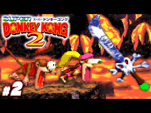 超鬼畜になった名作アクションゲーム『スーパードンキーコング2』 #2