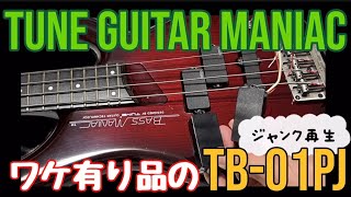 簡単ではない音が出ませんジャンク】TUNE TB-01PJ 修理