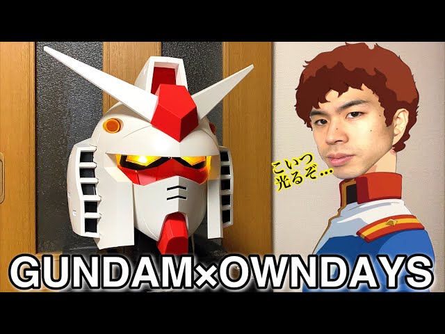 1979個限定】ガンダムヘッドケース OWNDAYSコラボ メガネケース CASE