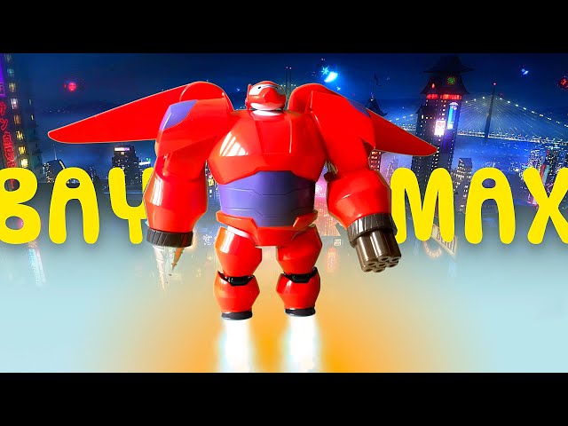 Transforming BAYMAX ARMOR UP 2.0 // Robot Toy from Big Hero 6