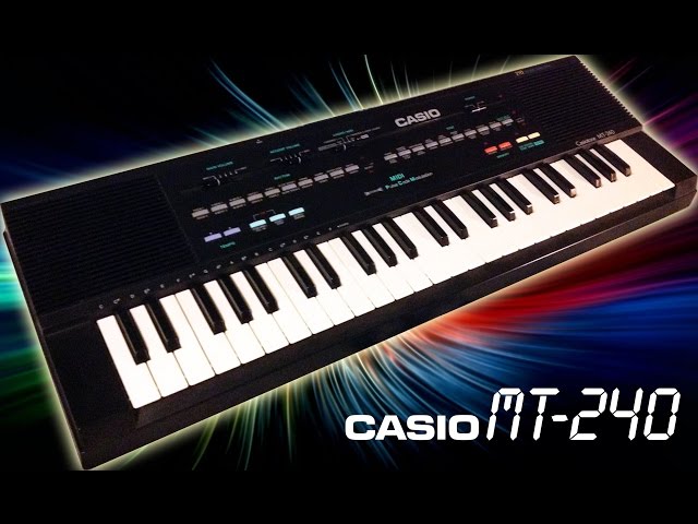 Casio MT240 VST Instrument Demo-01 - YouTube