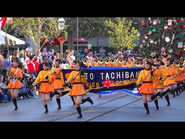 Kyoto Tachibana SHS Band - Disneyland Anaheim 2017 京都橘高校