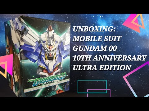 UNBOXING: Mobile Suit Gundam 00 10th Anniversary Ultra Edition Blu