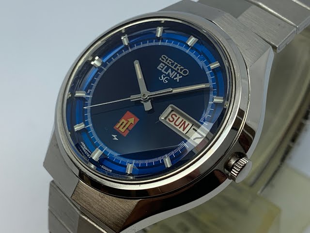 SEIKO ELNIX SG セイコーエルニクスSG 電磁テンプ式 0723-6000 1973年