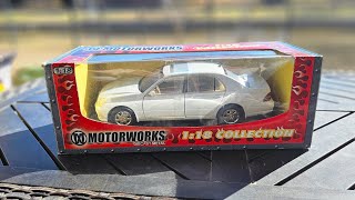 Motormax 1/18 lexus ls430 unboxing(kind of broken) - YouTube