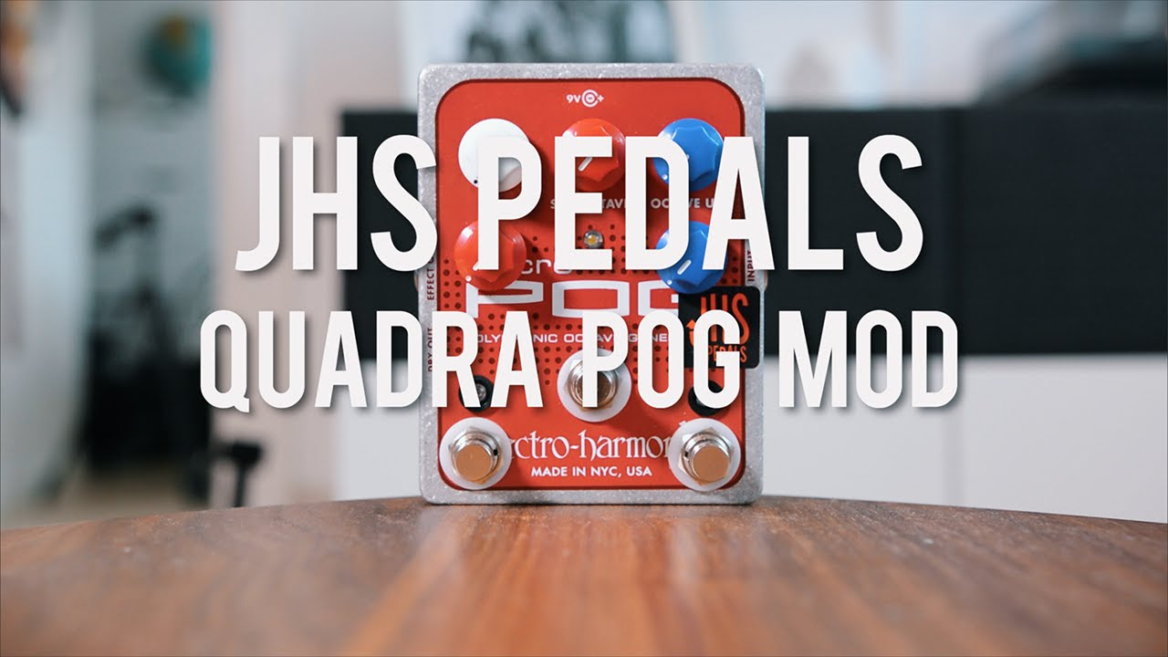 JHS Pedals Quadra Pog Mod (demo) - YouTube