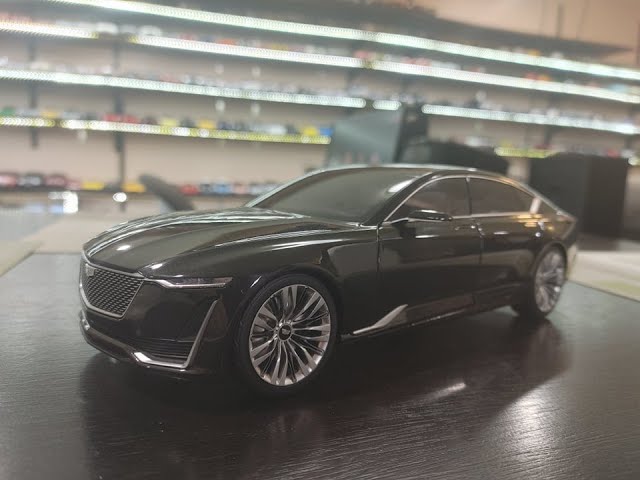 1:18 Diecast Review Unboxing Cadillac Escala Concept & Bonus 1:4