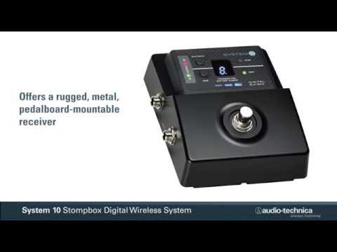 Audio-Technica System 10 Digital Wireless - Guitar Stompbox Pedal
