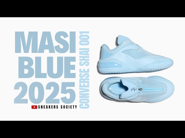 MASI BLUE 2025 Converse SHAI 001 | DETAILED LOOK + PRICE - YouTube
