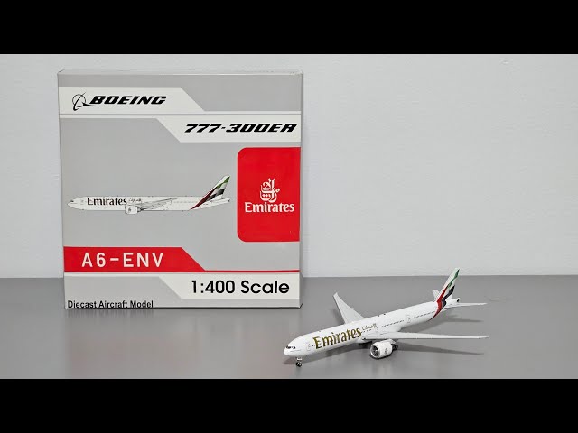 Aviation 400 Emirates Boeing 777-300ER [A6-ENV] Model Airplane