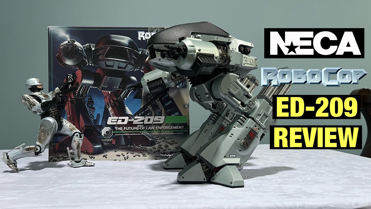 NECA RoboCop ED-209 Review - YouTube