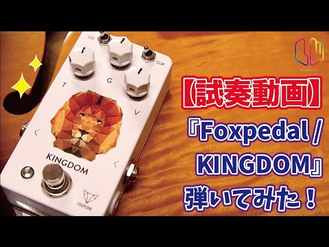 試奏動画】『Foxpedal / KINGDOM』弾いてみた！ - YouTube