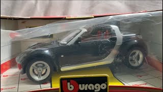 Bburago Smart Roadster Unboxing (Scale 1/18) - YouTube