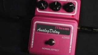 Maxon AD-999 Analog Delay - What To Know & Where To Buy | Equipboard