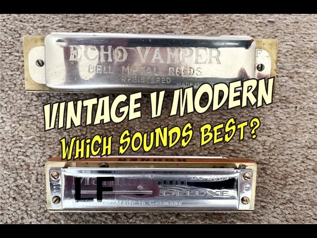ビンテージ M.HOHNER ホーナー Echo Vamperハーモニカ VINTAGE M