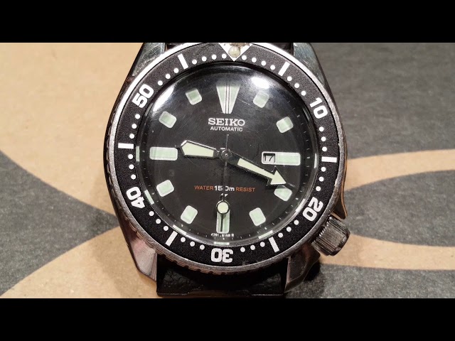 Seiko 4205-0155 Vintage Diver. Ebay Scam - YouTube