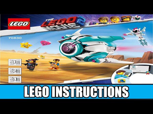 LEGO 70830 Instructions - Sweet Mayhem's Systar Starship! - The