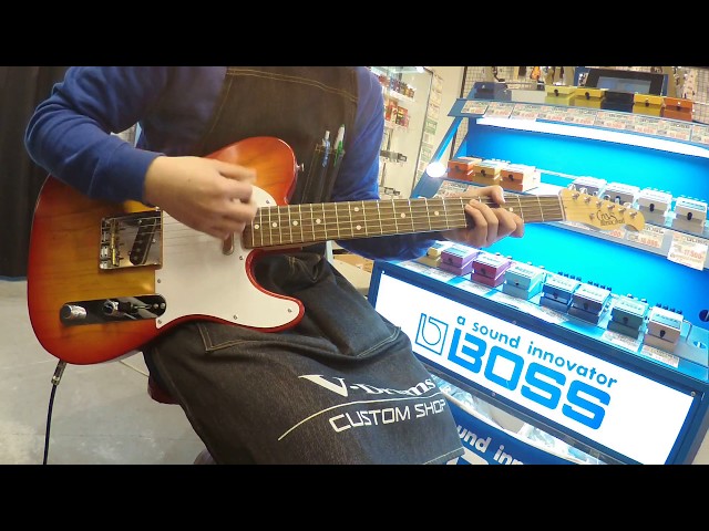 KEY京都店】Crews Maniac Sound / KEY KTR TL-01ASH/R【ACB】を弾いて