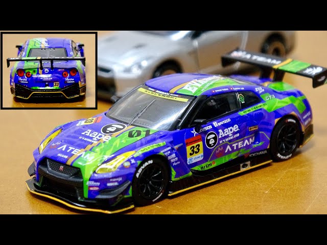 MINI GT エヴァンゲリオン 初号機カラーのGTR!EVA RT TEST TYPE-01 X