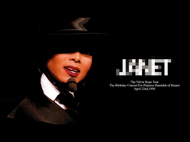 AUDIO CONCERT* Janet Jackson - The Velvet Rope Tour (Live In