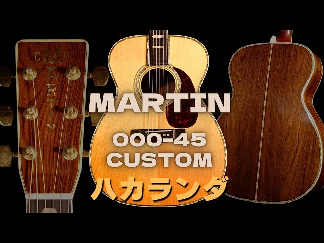 32年前の贅沢過ぎる仕様 ハカランダのカスタムモデル【MARTIN 000