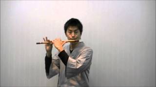 篠笛 唄用(ドレミ) 立平 鬼樺 六本調子 Rippei Uta 6-hon Choshi