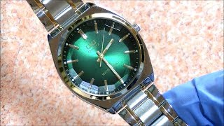 WATCH REVIEW CITIZEN Q&Q QB78-422 - YouTube