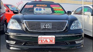 セルシオ30系のトップグレードのプリクラ付きを群馬で発見