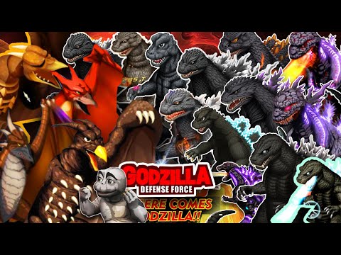 ALL Godzilla vs Rodan FIRE DEMON KAIJU ラドン flying daikaiju vs