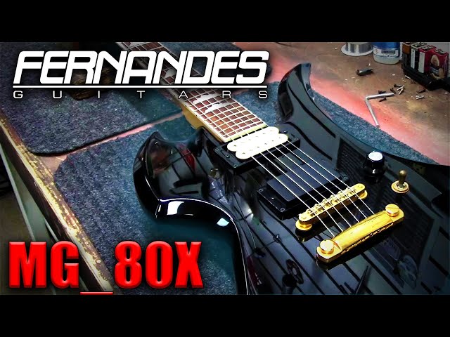 Fernandes MG-80X - YouTube