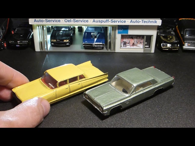Siku '61 Cadillac DeVille & Oldsmobile 98 Holiday Sports-Coupe