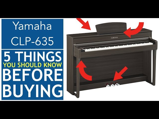 Yamaha CLP635r rosewood and CLP635PE polished ebony all in stock