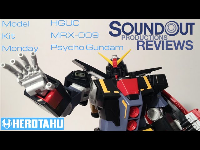HGUC MRX-009 Psycho Gundam Review [Model Kit Monday] - YouTube