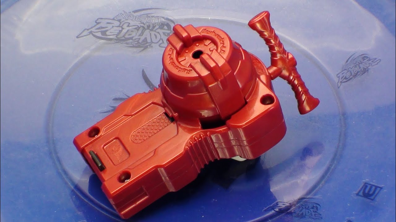 Beyblade BB115 Bey Launcher LR Mars Red ベイブレード - YouTube
