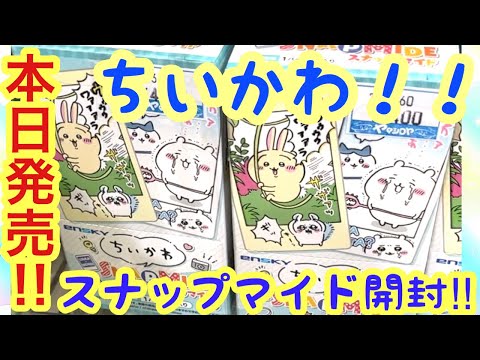 Chiikawa] Unboxing the Chiikawa Snapmide released today ^^ Famous