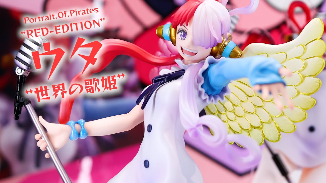 展示】P.O.Pワンピース“RED-EDITION” “世界の歌姫” ウタ フィギュア
