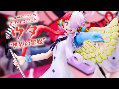 展示】P.O.Pワンピース“RED-EDITION” “世界の歌姫” ウタ フィギュア