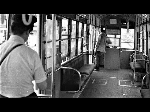 昭和の路面電車・音の記録】東京都交通局 車掌さんが乗務していた時代