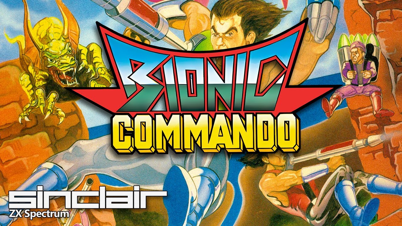 Bionic Commando - Quick Look - ZX Spectrum - YouTube
