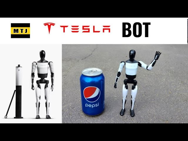 Tesla BOT Action Figure - YouTube