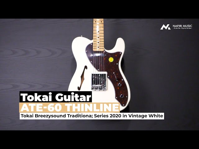 Tokai Guitar ATE-60 Thinline Breezysound Traditional Series - YouTube