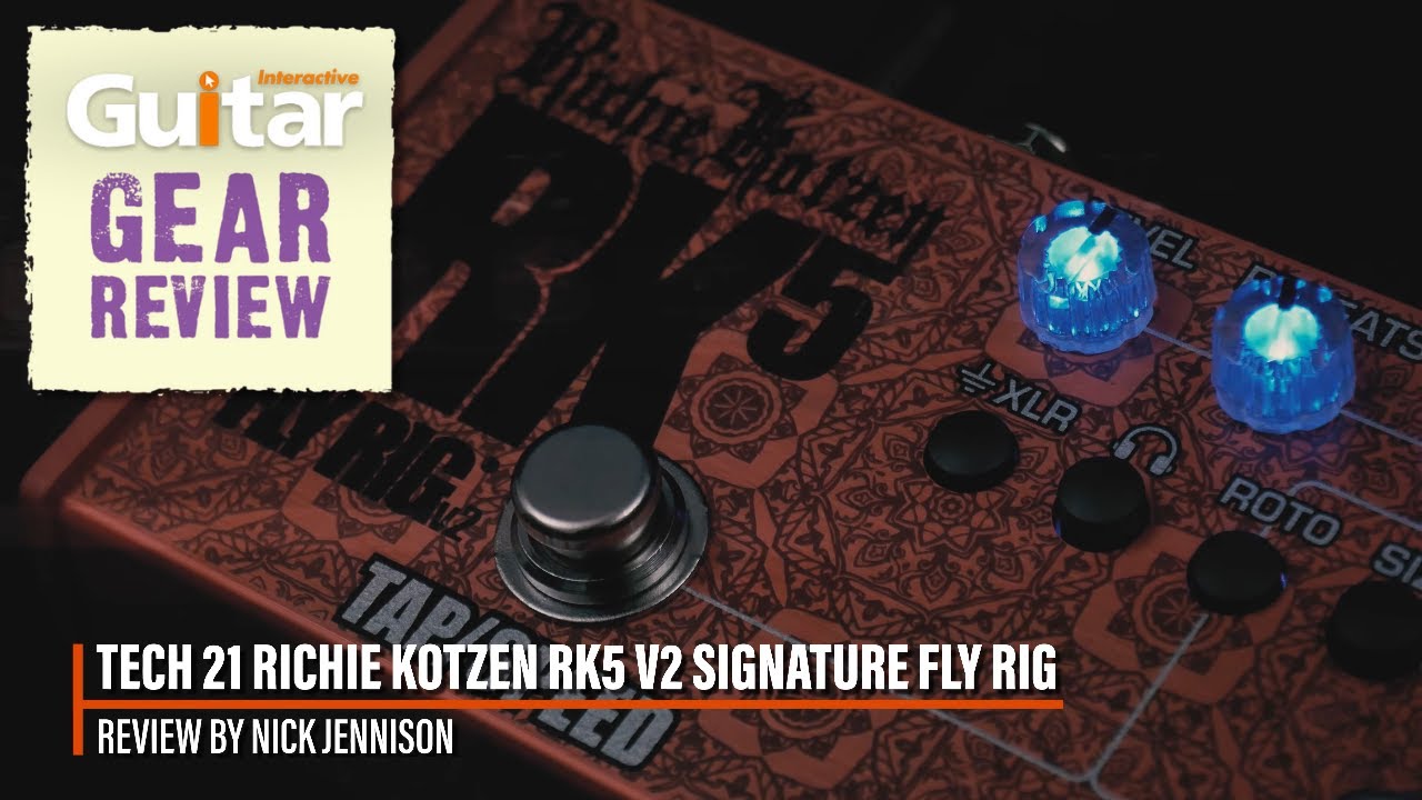 Tech 21 Richie Kotzen RK5 v2 Signature Fly Rig | Guitar