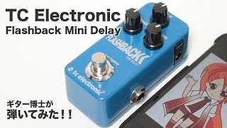 TC Electronic Flashback Mini Delay をギター博士が弾いてみた