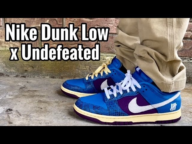 Nike Dunk x Undefeated “5 on it” Review & On Feet - YouTube