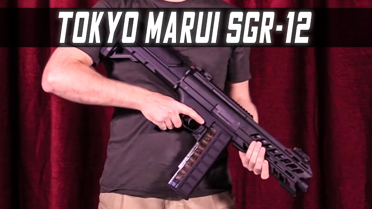 Tokyo Marui SGR-12 Shotgun Review + Firing Test! - YouTube