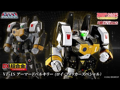 DX Chogokin VF-1S Armored Valkyrie (Roy Focker Special)