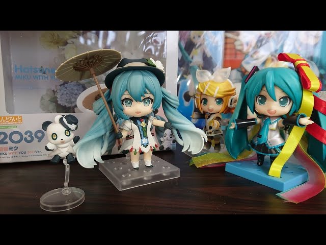 ねんどろいど 初音ミク MIKU WITH YOU 2021Ver レビュー！！ - YouTube